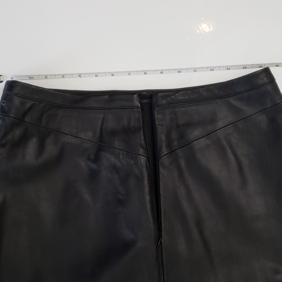 Mayle Genuine Couture leather skirt - Picture 6 of 8